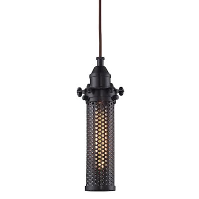 Fulton Perforated Shade Mini Pendant