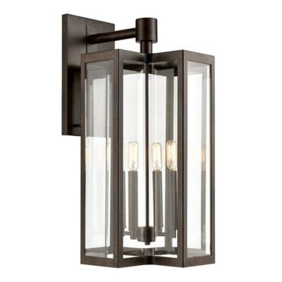Bianca 4 Light Outdoor Wall Sconce(Hazelnut Bronze)-OPEN BOX