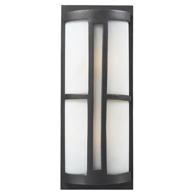 Trevot Wall Sconce (Graphite w/ Frosted/L/LED) - OPEN BOX