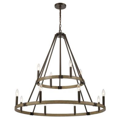 Transitions 2-Tier Chandelier