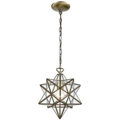 Moravian Star Pendant