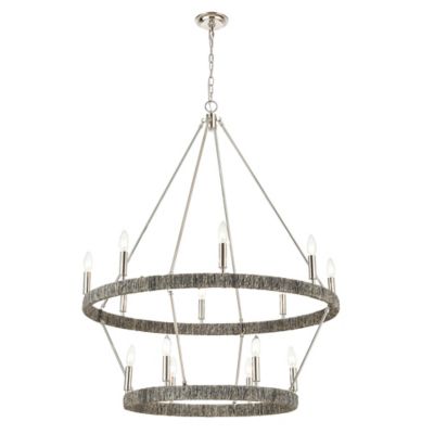 Abaca 2 Tier Chandelier