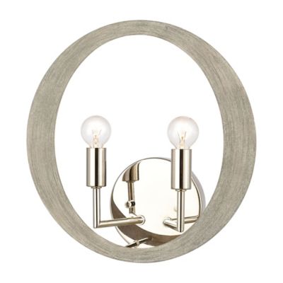 Retro Rings Wall Sconce