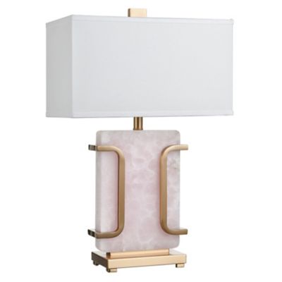 Archean Pink Quartz Table Lamp