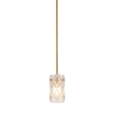 Jenning Mini Pendant (Brass with Frosted) - OPEN BOX
