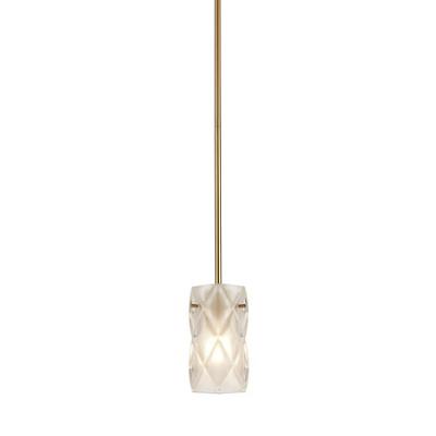 Jenning Mini Pendant (Brass with Frosted) - OPEN BOX RETURN