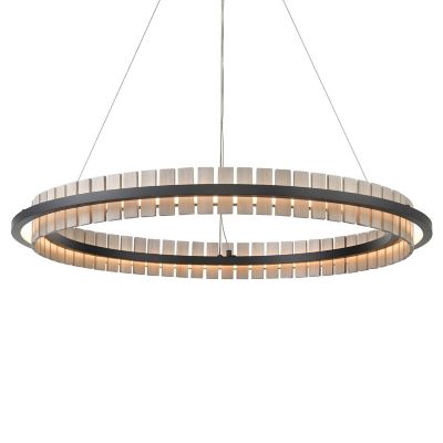 Hugo Pine Wood LED Chandelier