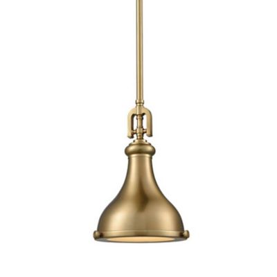 Rutherford Small Pendant (Satin Brass) - OPEN BOX