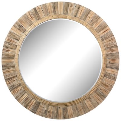 Oversized Round Wall Mirror