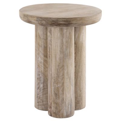 Morris Cerused Accent Table