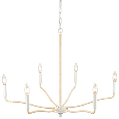Breezeway Chandelier (White Coral) - OPEN BOX
