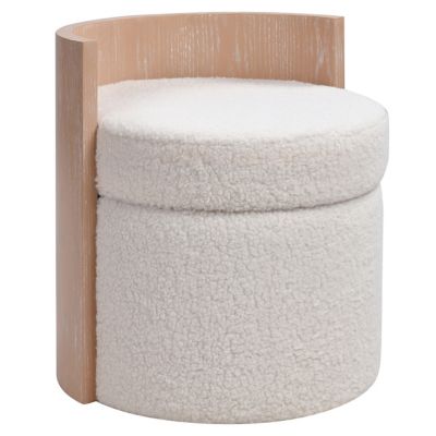 Pollard Stool (Light Oak) - OPEN BOX