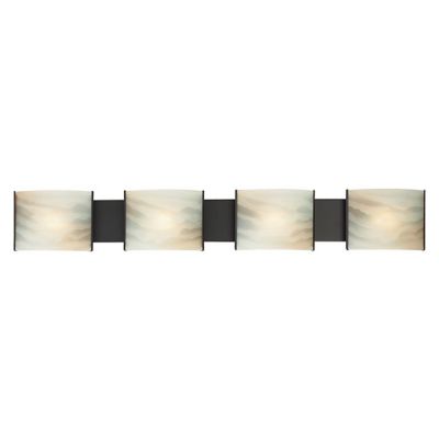 Pannelli Bath Bar (Bronze w/Honey Melon|4 Light) - OPEN BOX