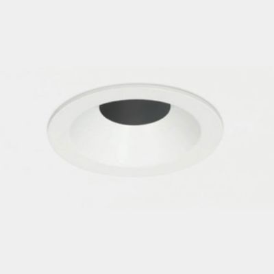 E4 Pro 4IN SQ Bevel Adjustable Flanged Trim by Visual Comfort
