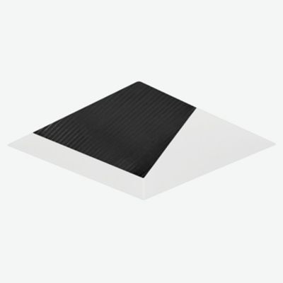 2 Inch Square Flangeless Wall Wash LED Trim