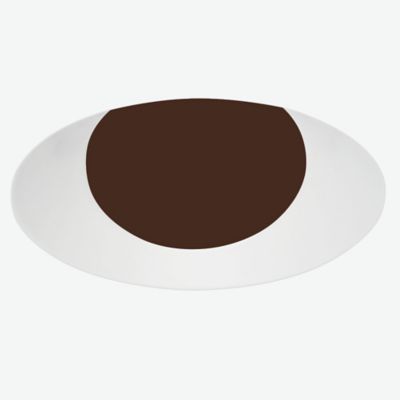 2 Inch Round Beveled Flangeless LED Trim