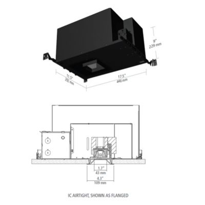 3 Inch LED New Construction Housing