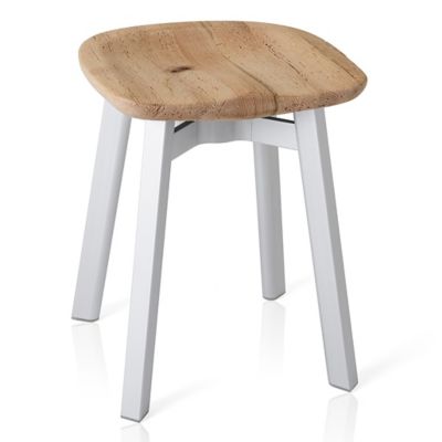 Su Small Stool, Wooden Seat