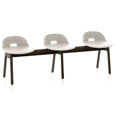 Alfi 3-Seat Bench, Low Back