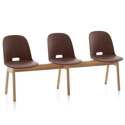 Alfi 3-Seat Bench, High Back