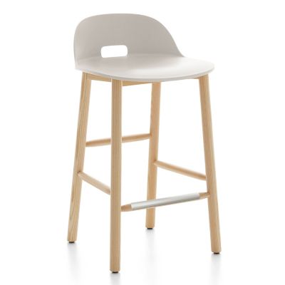 Stool with small discount back