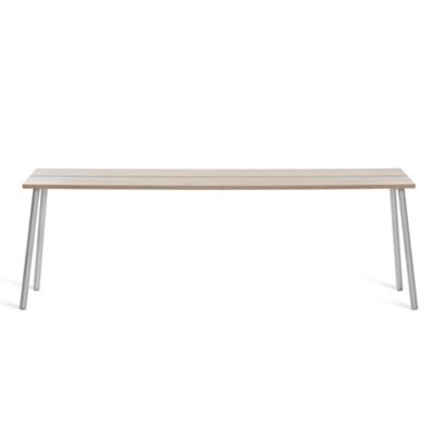 Run Side Table - Clear Anodized Frame