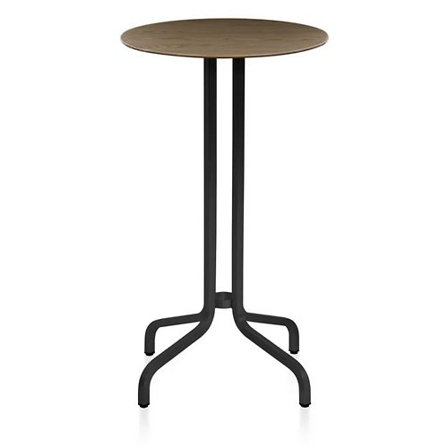 1 Inch Bar Table Round, Wood Top