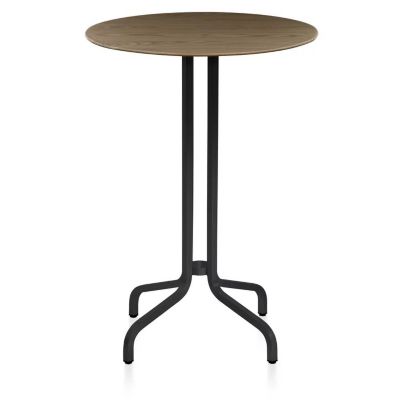 1 Inch Bar Table Round, Wood Top