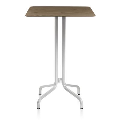 1 Inch Bar Table Square, Wood Top