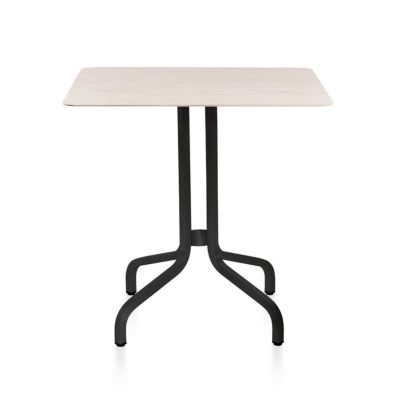 1 Inch Cafe Table Square, Wood Top