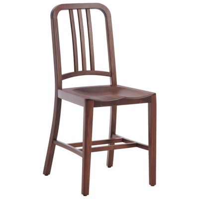 Navy Wood Chair