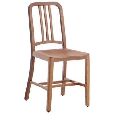 Navy Wood Chair