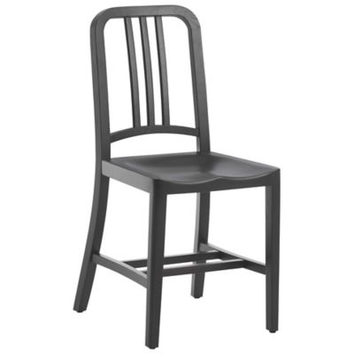 Navy Wood Chair