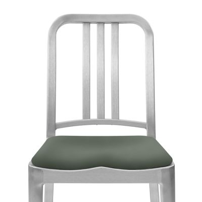 Upholstered Seat Pad for Navy Chair