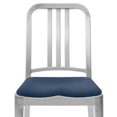 Upholstered Seat Pad for Navy Chair