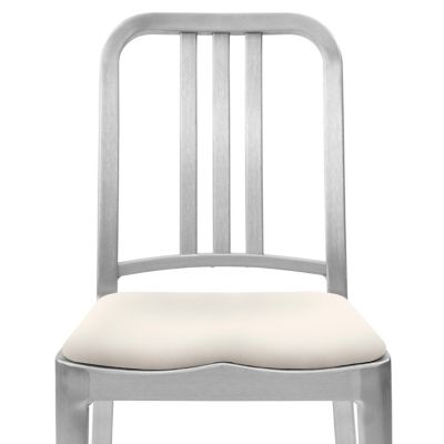 Upholstered Seat Pad for Navy Chair