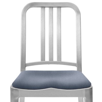 Upholstered Seat Pad for Navy Chair