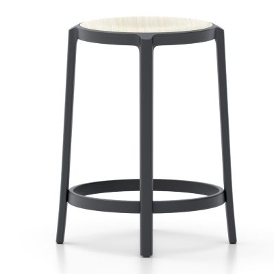 On & On Barstool with Plywood Seat