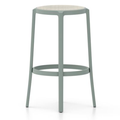 On & On Barstool with Plywood Seat