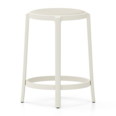 On & On Barstool with Upholstered Seat