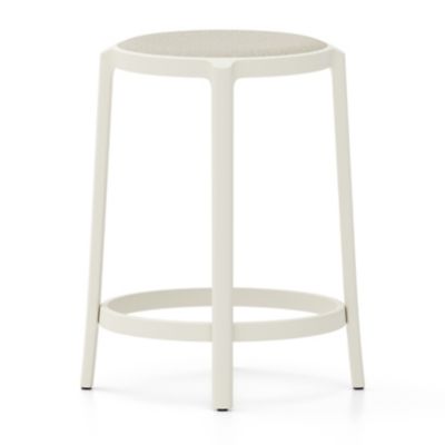 On & On Barstool with Upholstered Seat