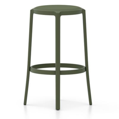 On & On Barstool with Upholstered Seat