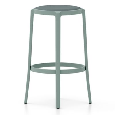 On & On Barstool with Upholstered Seat