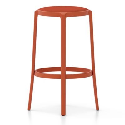 On & On Barstool with Upholstered Seat