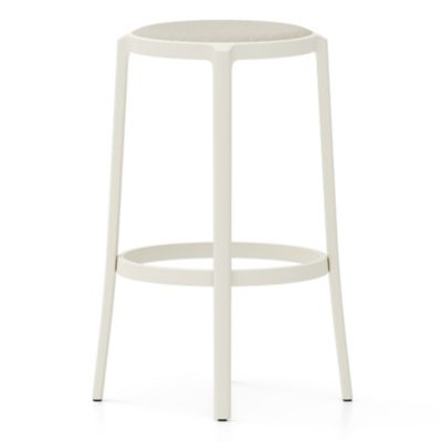 On & On Barstool with Upholstered Seat