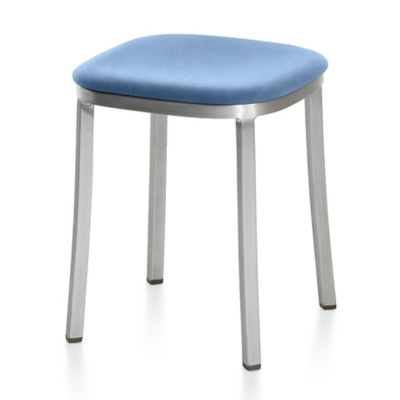 1 Inch Small Stool, Upholstered