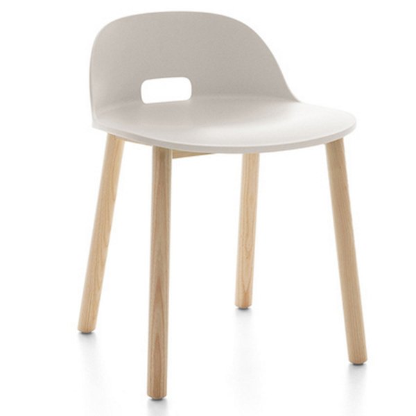 Alfi Chair, Low Back with Alfi Soft Slip Cover