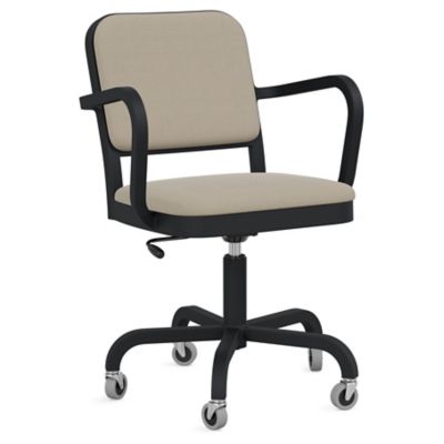 Navy Officer Swivel Armchair