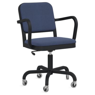 Navy Officer Swivel Armchair