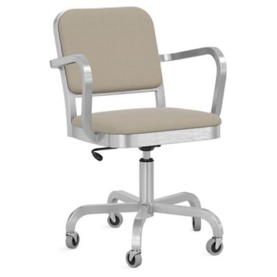 Navy Officer Swivel Armchair